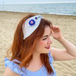 Summer Vibes - headband  | Blue Sky