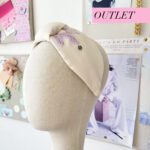 Sete di evasione - headband  | bianco/lilla