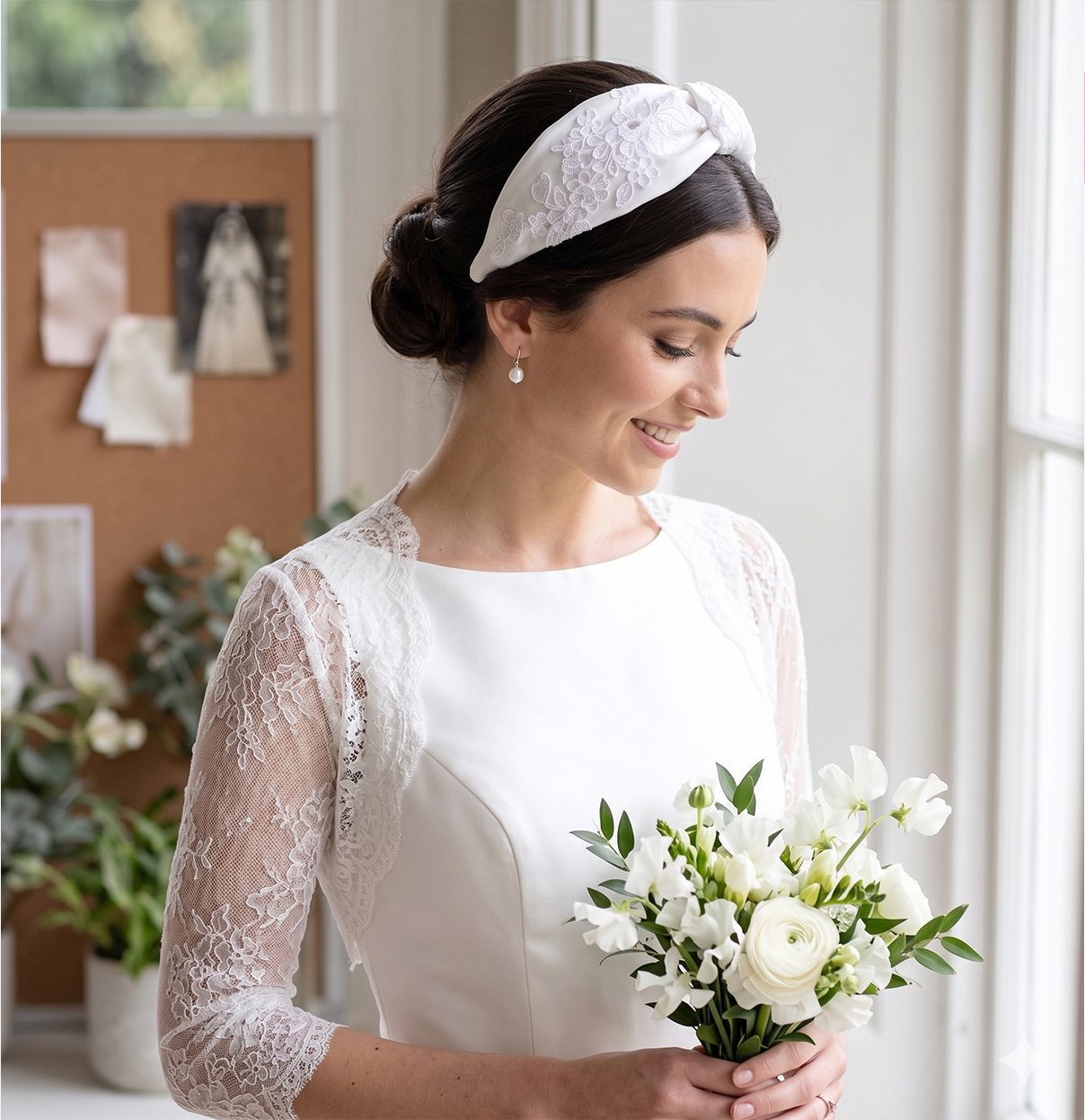 CAKEOVER | Bridal Look | Pizzo fiorito
